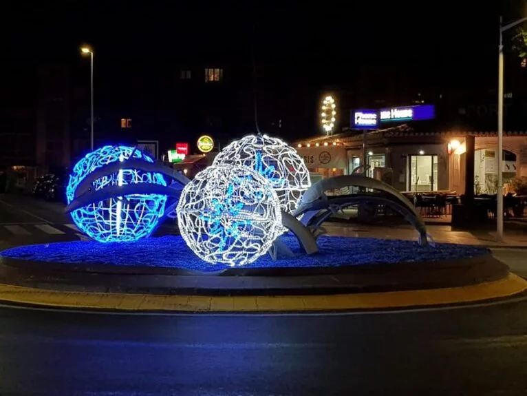 Encendido navideño en Xàbia