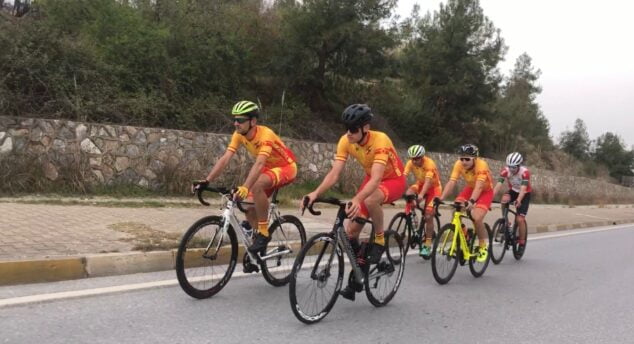 Imagen: El equipo español en la Campeonato de Europa