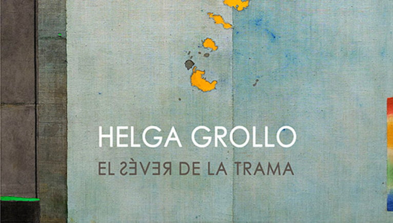 Cartel HELGA GROLLO - El revés de la Trama