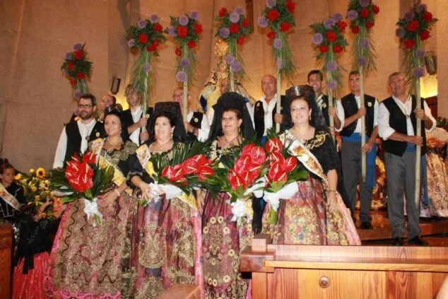 Imagen: Ofrenda de flores