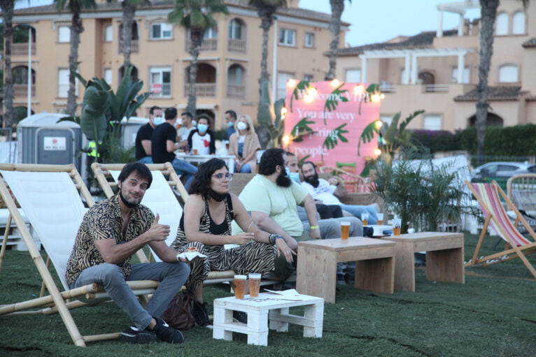 Ambiente en el Montgorock Xàbia Festival