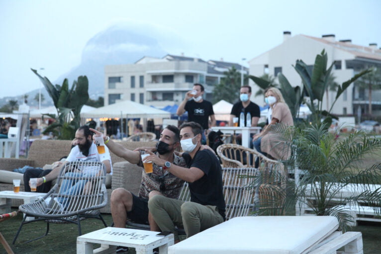 Ambiente en el Montgorock Xàbia Festival