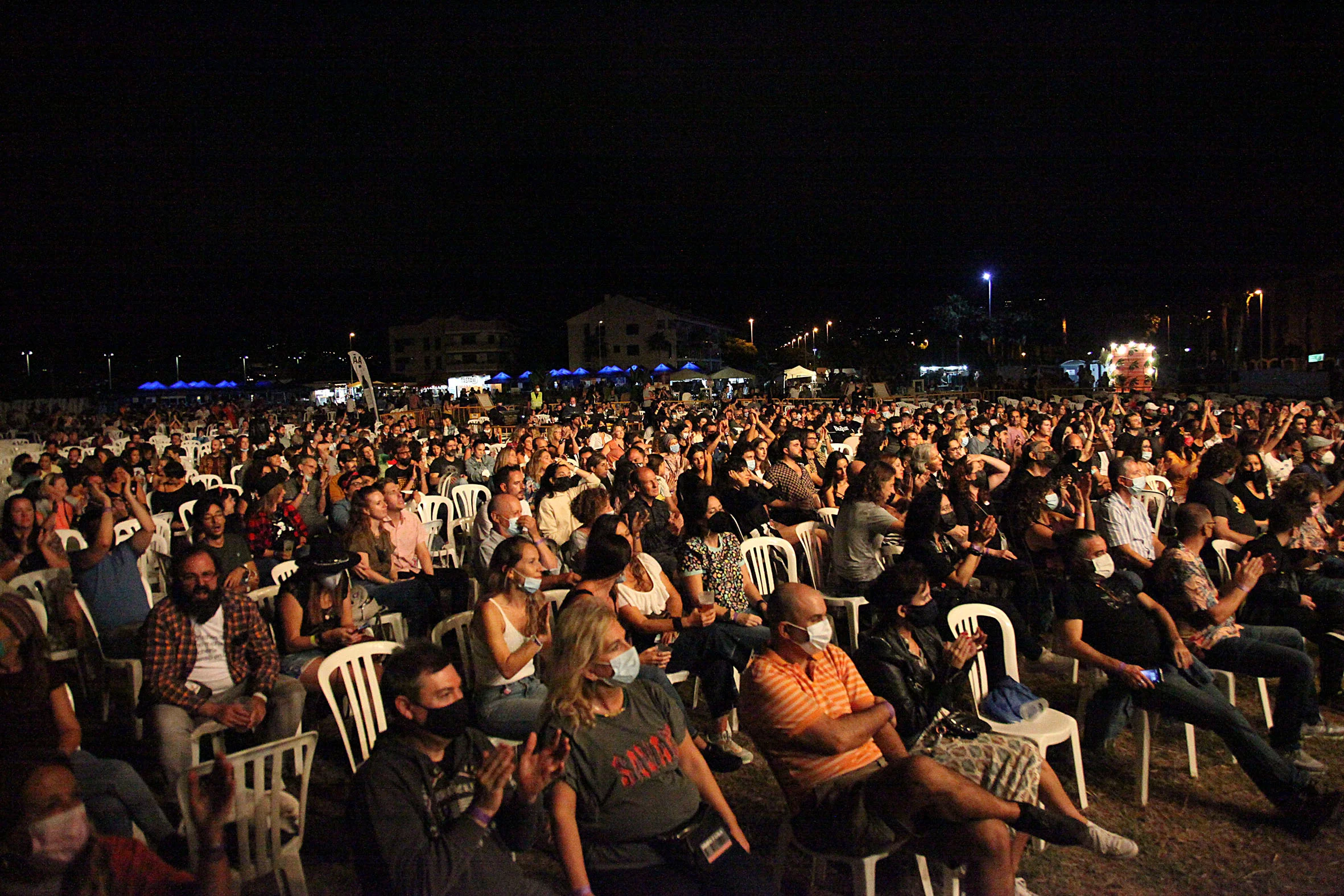 Asistentes en el Montgorock Xàbia Festival 2021