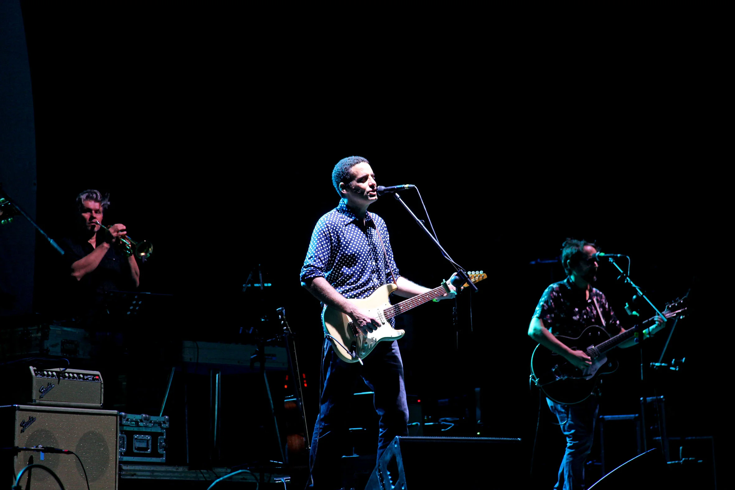 El cantante de DePedro en el Montgorock