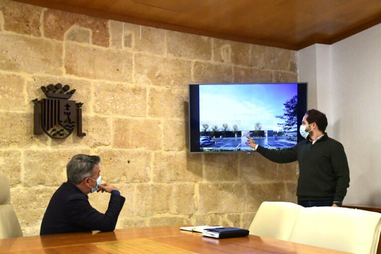 Presentación del segundo Pabellón de Deportes de Xàbia