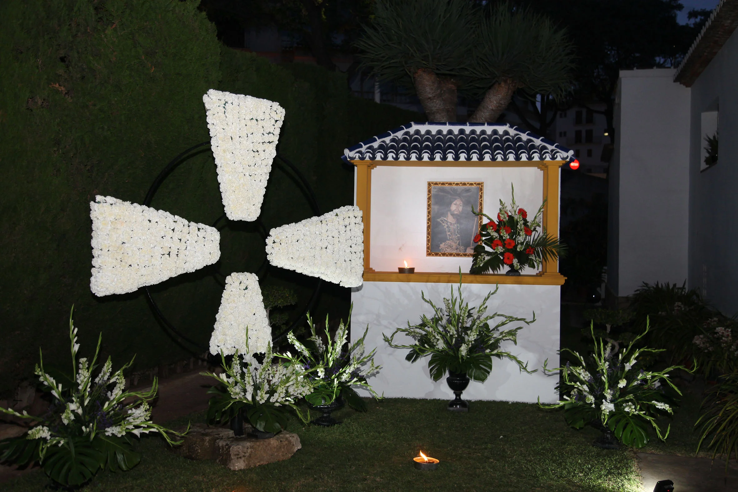 Cruz de mayo de las fiestas de Jesús Nazareno 2022