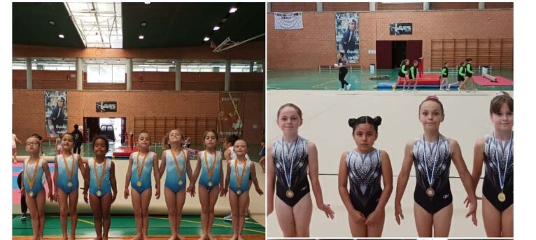 Gimnastas del CD Montgó-Xàbia