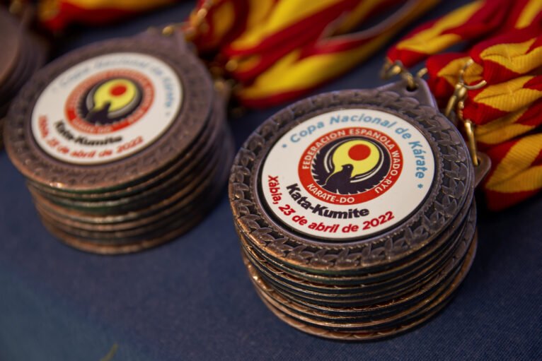 Medallas de la I Copa Nacional de Karate