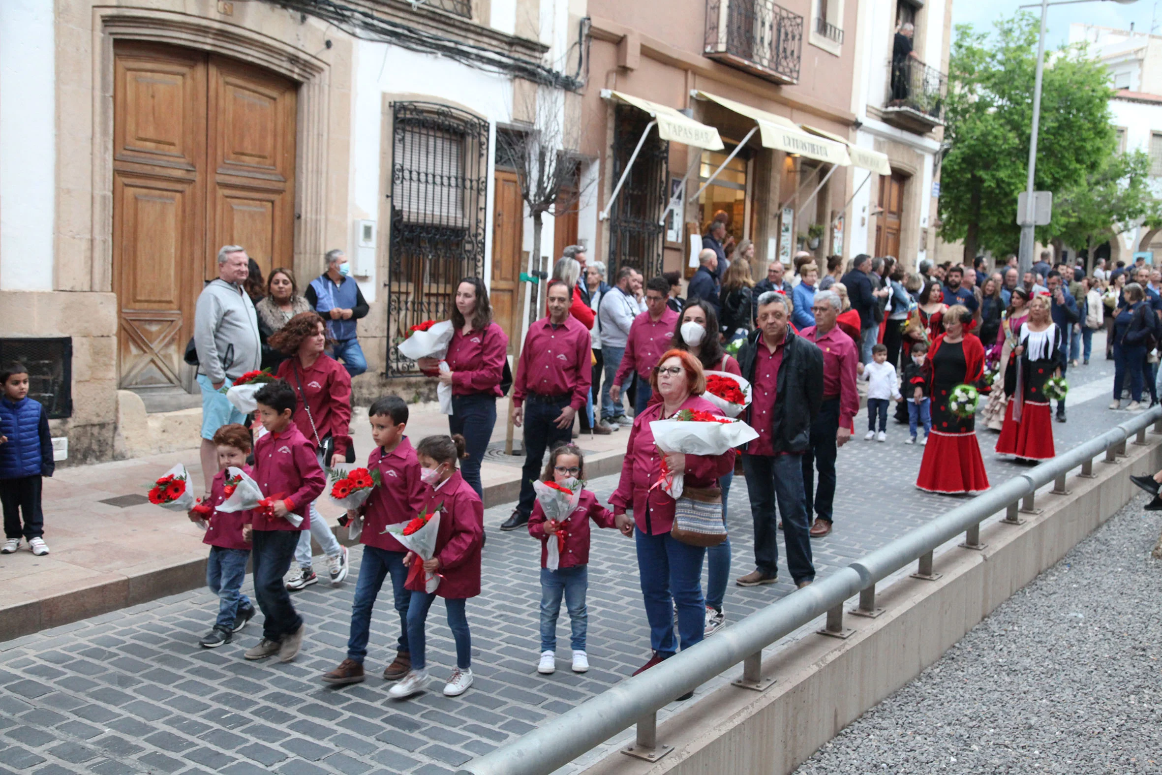 Ofrenda en honor a Jesús Nazareno 2022