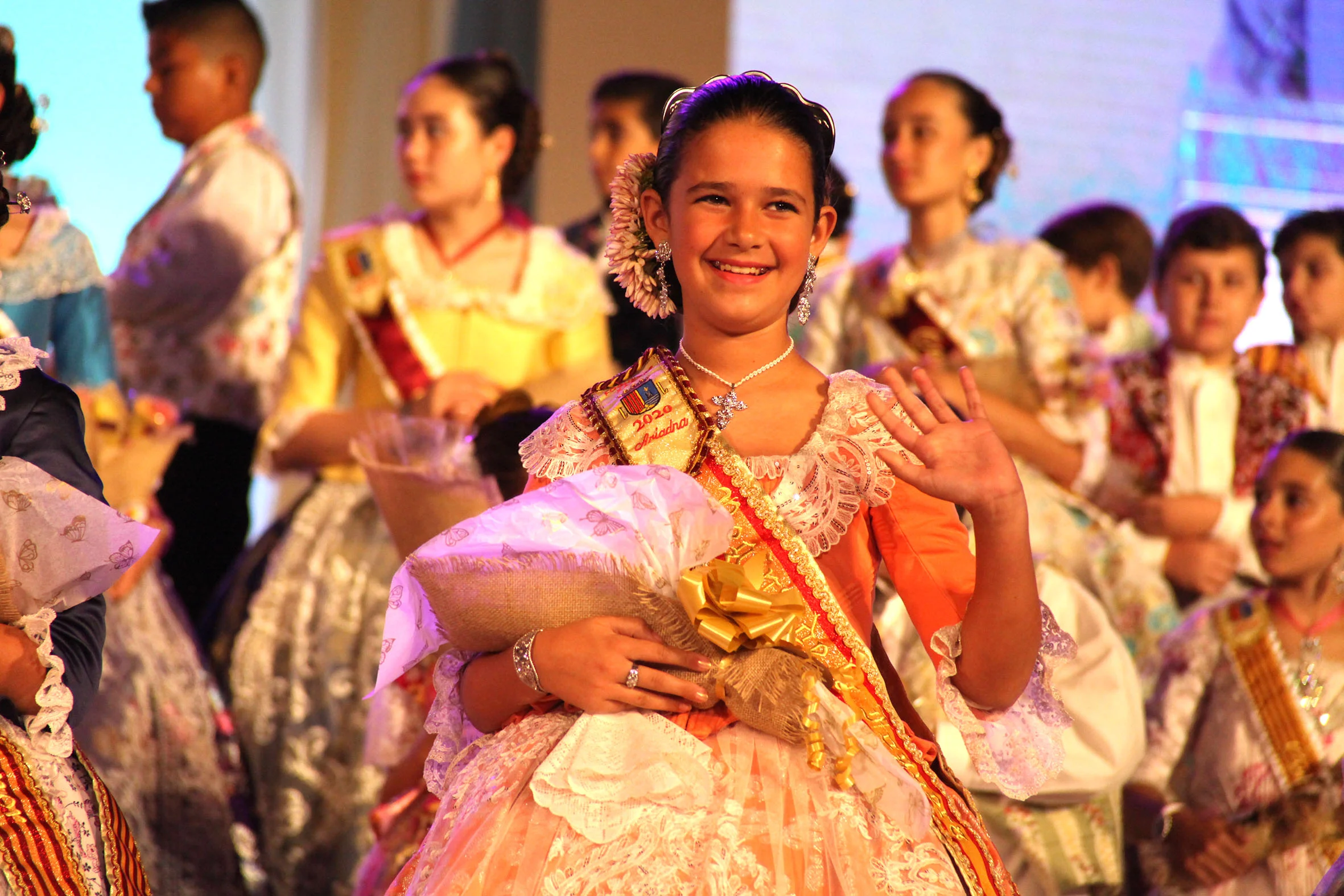 Ariadna Serrat, regina infantil de la Foguera 2020