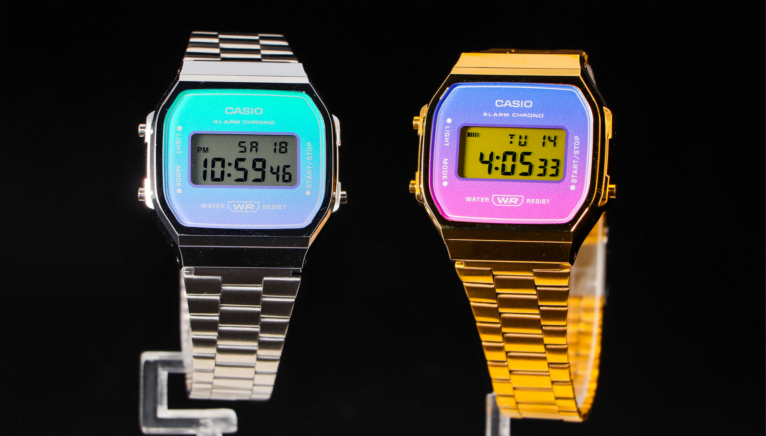 Relojes Casio en plata y dorado - Joyeros Montenegro