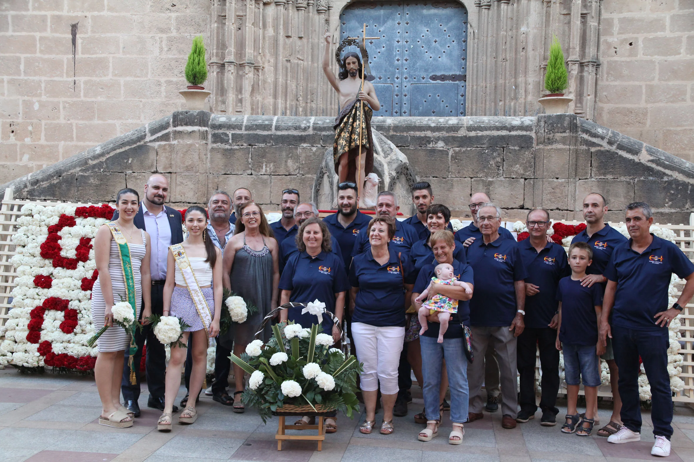 Segundo día de Ofrenda de flores Fogueres Xàbia 2022 (109)