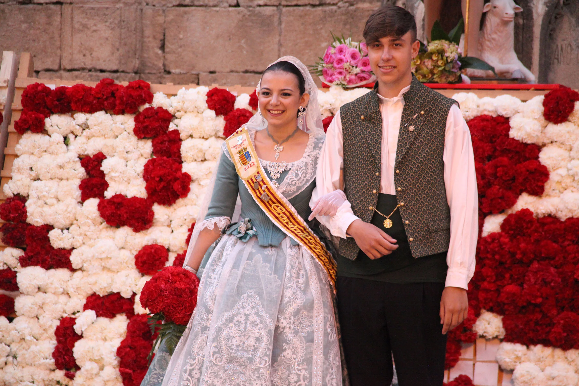 Segundo día de Ofrenda de flores Fogueres Xàbia 2022 (157)