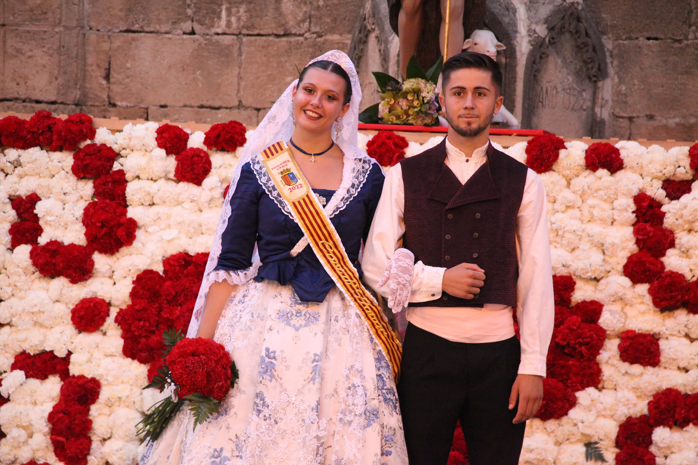 Segundo día de Ofrenda de flores Fogueres Xàbia 2022 (163)