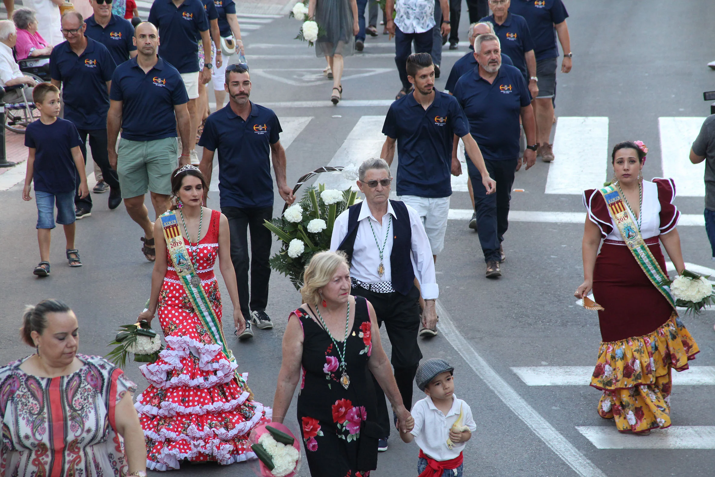 Segundo día de Ofrenda de flores Fogueres Xàbia 2022 (19)