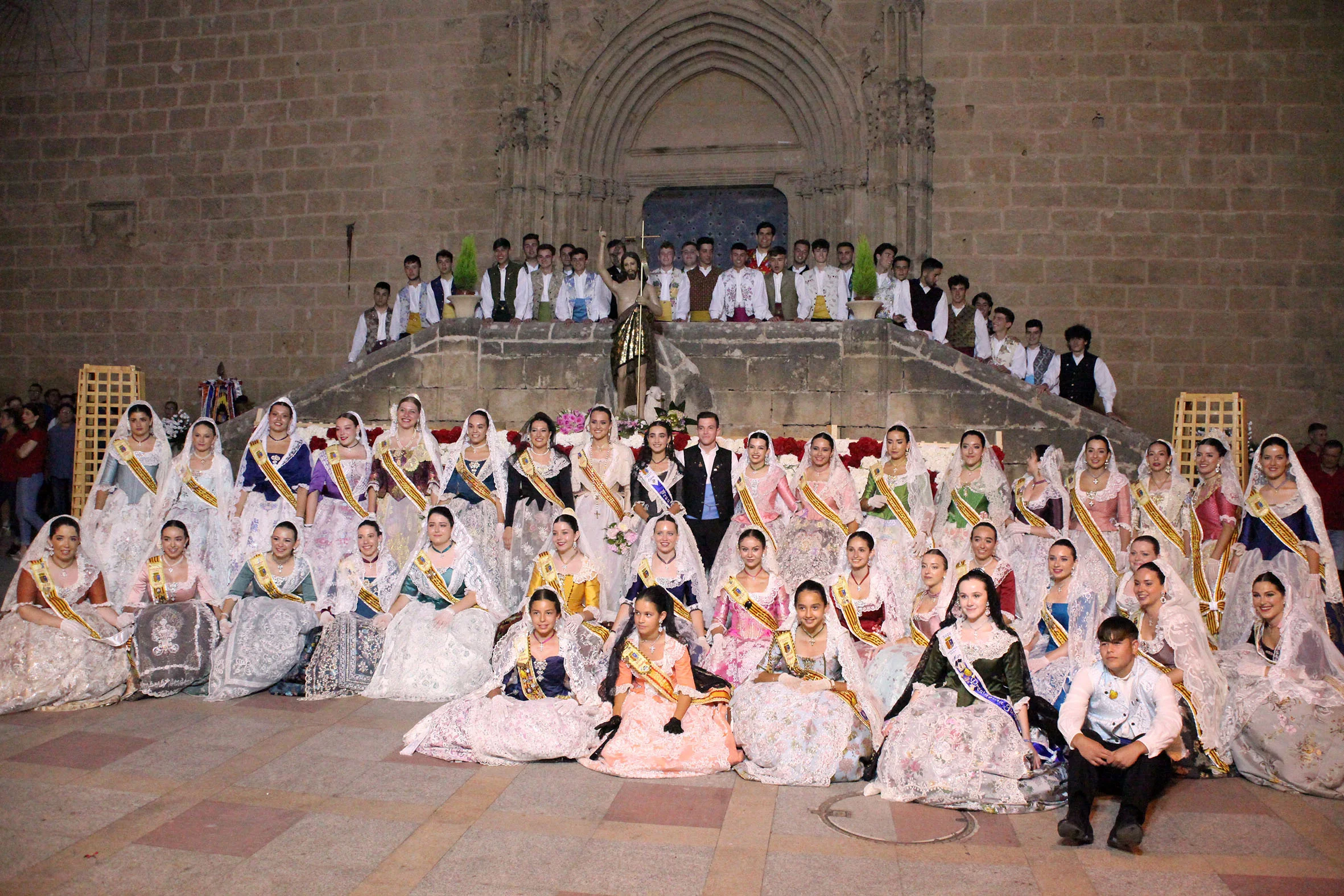 Segundo día de Ofrenda de flores Fogueres Xàbia 2022 (197)