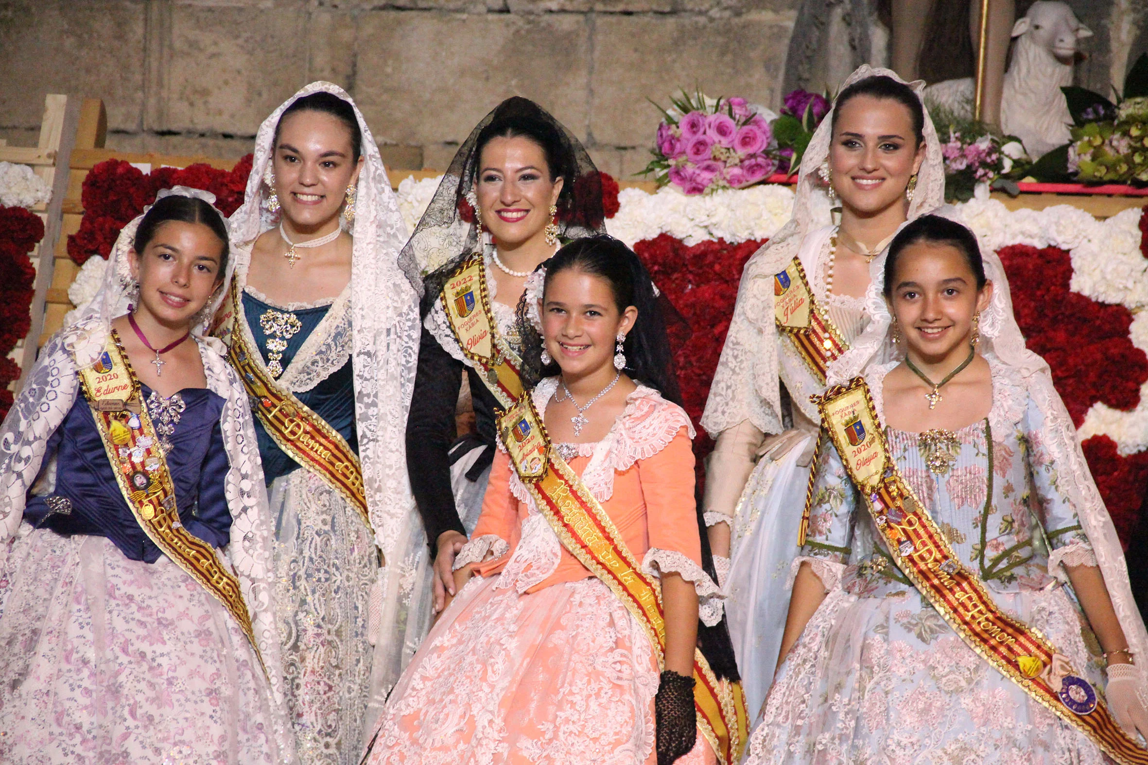 Segundo día de Ofrenda de flores Fogueres Xàbia 2022 (201)