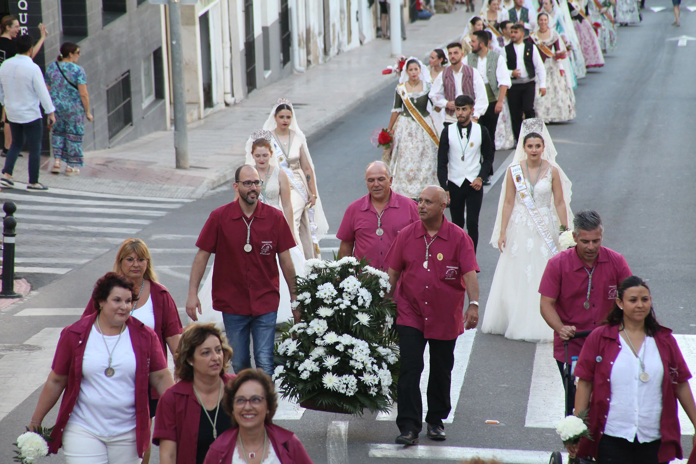 Segundo día de Ofrenda de flores Fogueres Xàbia 2022 (26)