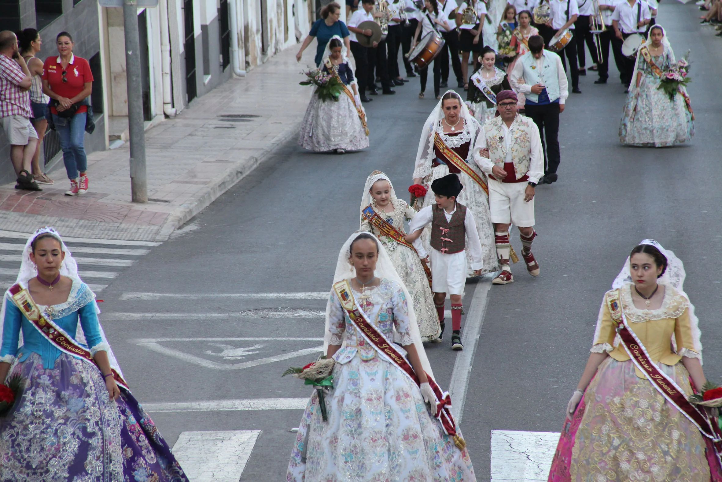 Segundo día de Ofrenda de flores Fogueres Xàbia 2022 (61)