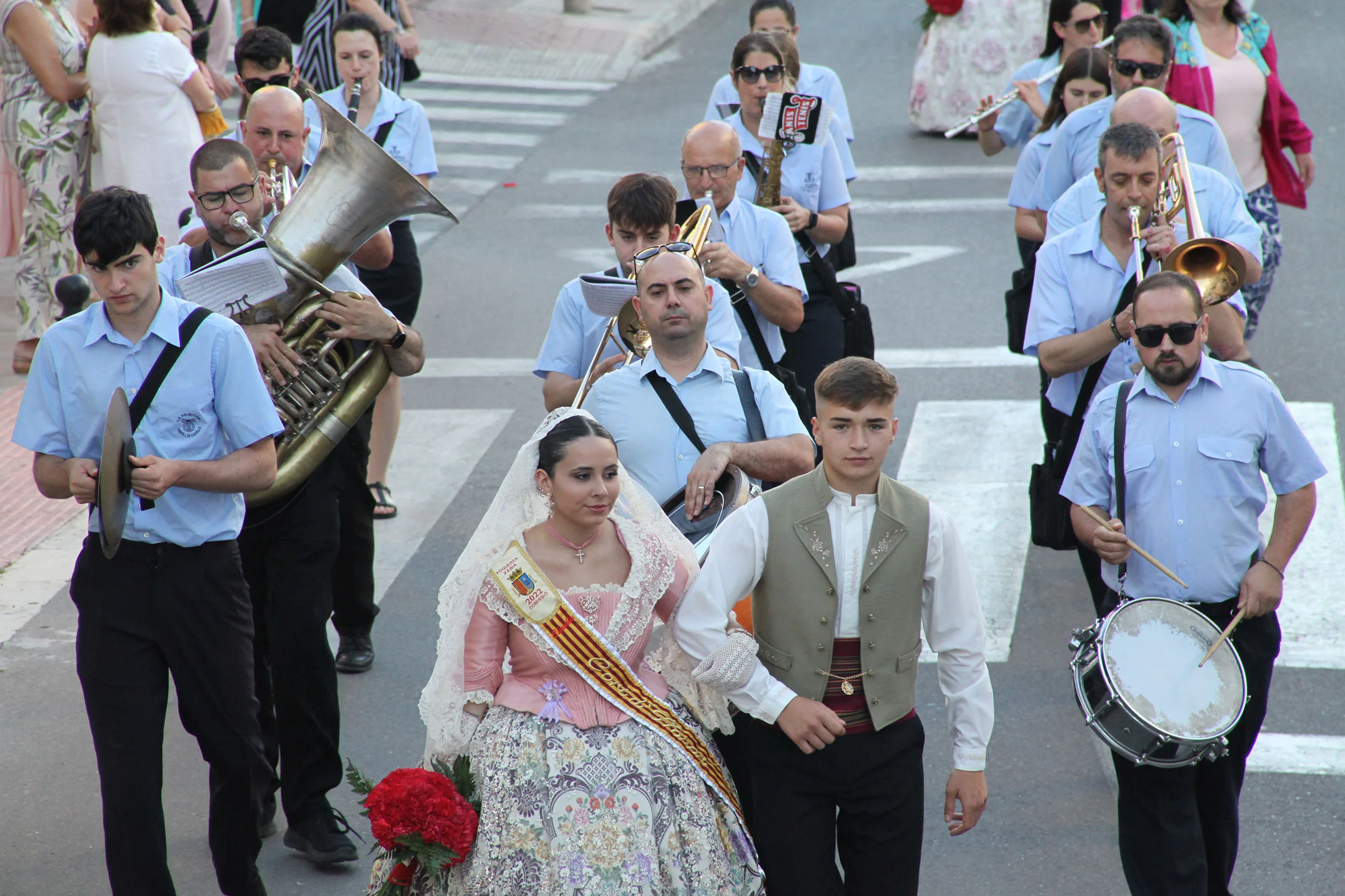 Segundo día de Ofrenda de flores Fogueres Xàbia 2022 (74)