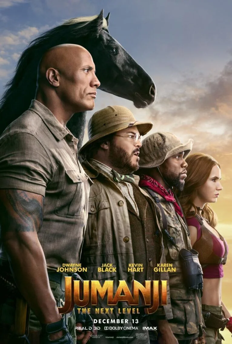 Cartel de Jumanji. Siguiente Nivel