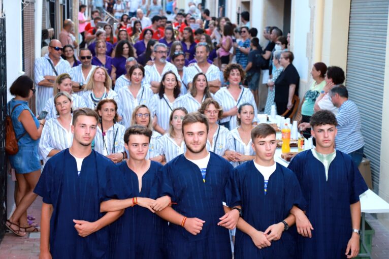 Bando moro en la visita al Centro Histórico 2022. Foto Juan Catalá