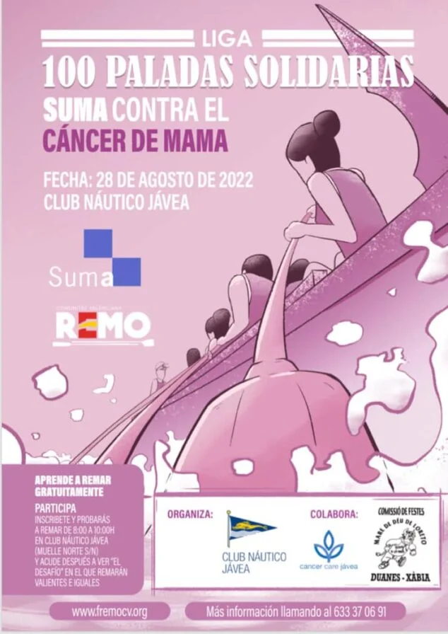 Imagen: Cartel 'Paladas por el Cáncer'