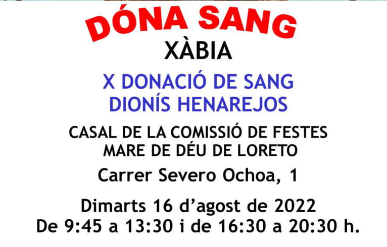 Donación de sangre fiestas loreto 2022-