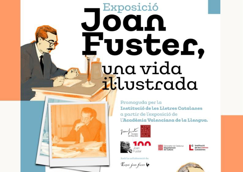 Exposición de Joan Fuster en la Biblioteca de Xàbia