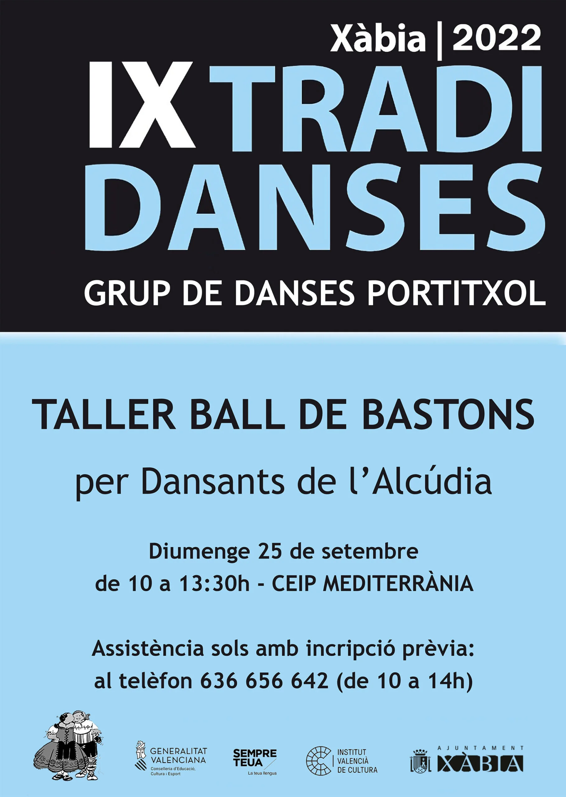 Taller ‘Ball de Bastons’ del Tradidanses 2022