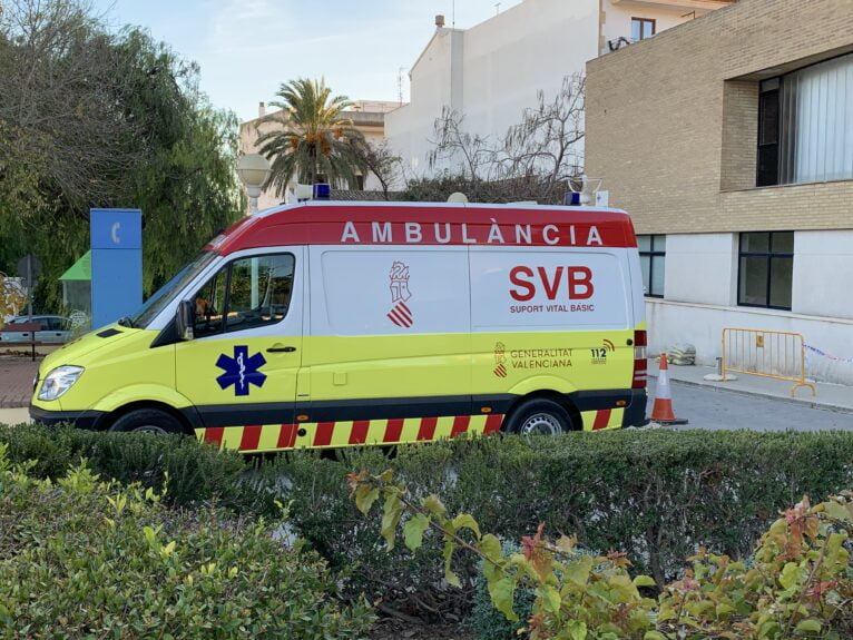 Ambulancia de Soporte Vital Básico (archivo)