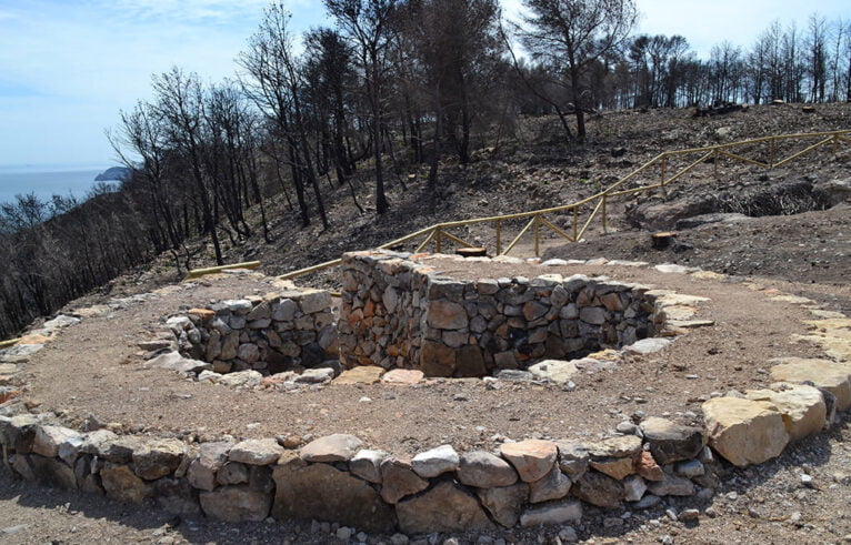 Horno de Cal en La Plana restaurado en 2015