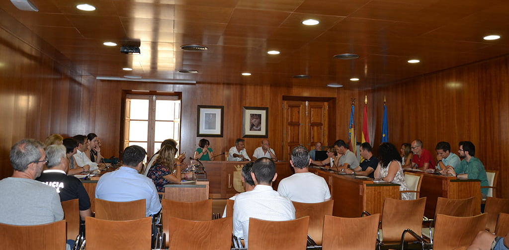 Pleno del Ayuntamiento de Xàbia