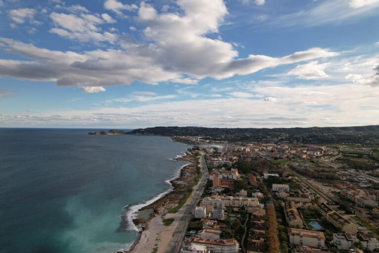 Urbanismo en el litoral de Xàbia