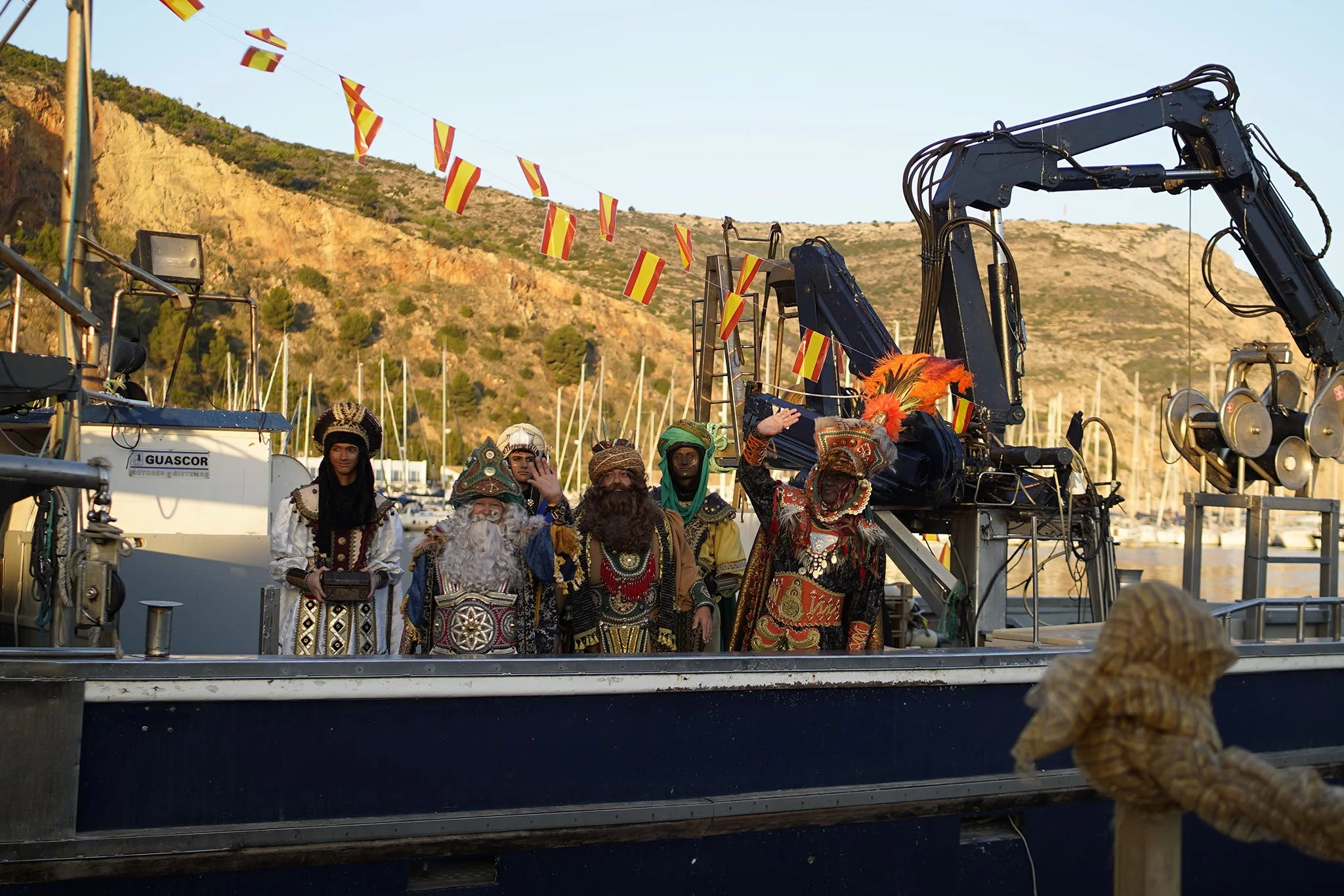 Cabalgata de Reyes del puerto de Xàbia 2023 03