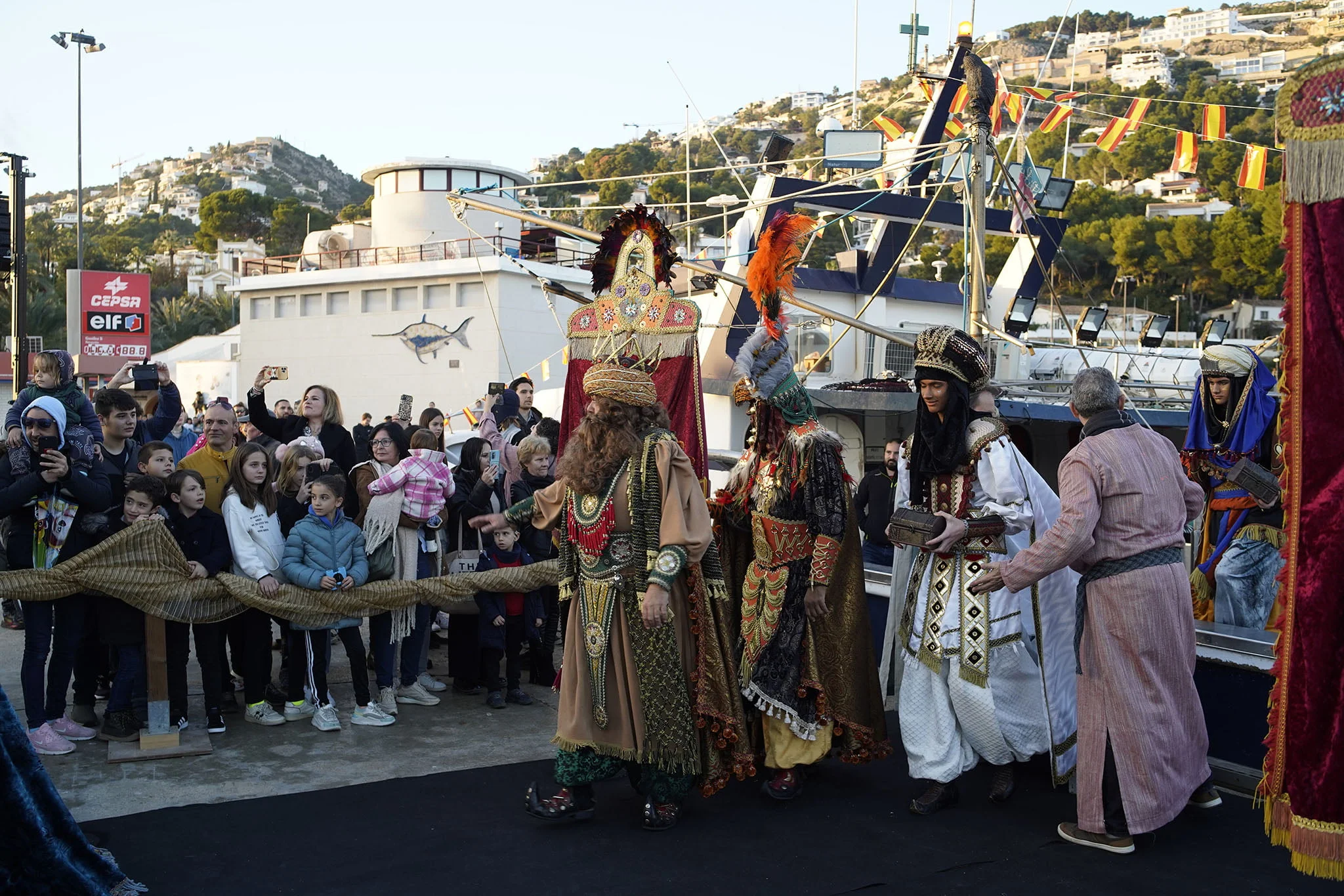 Cabalgata de Reyes del puerto de Xàbia 2023 09