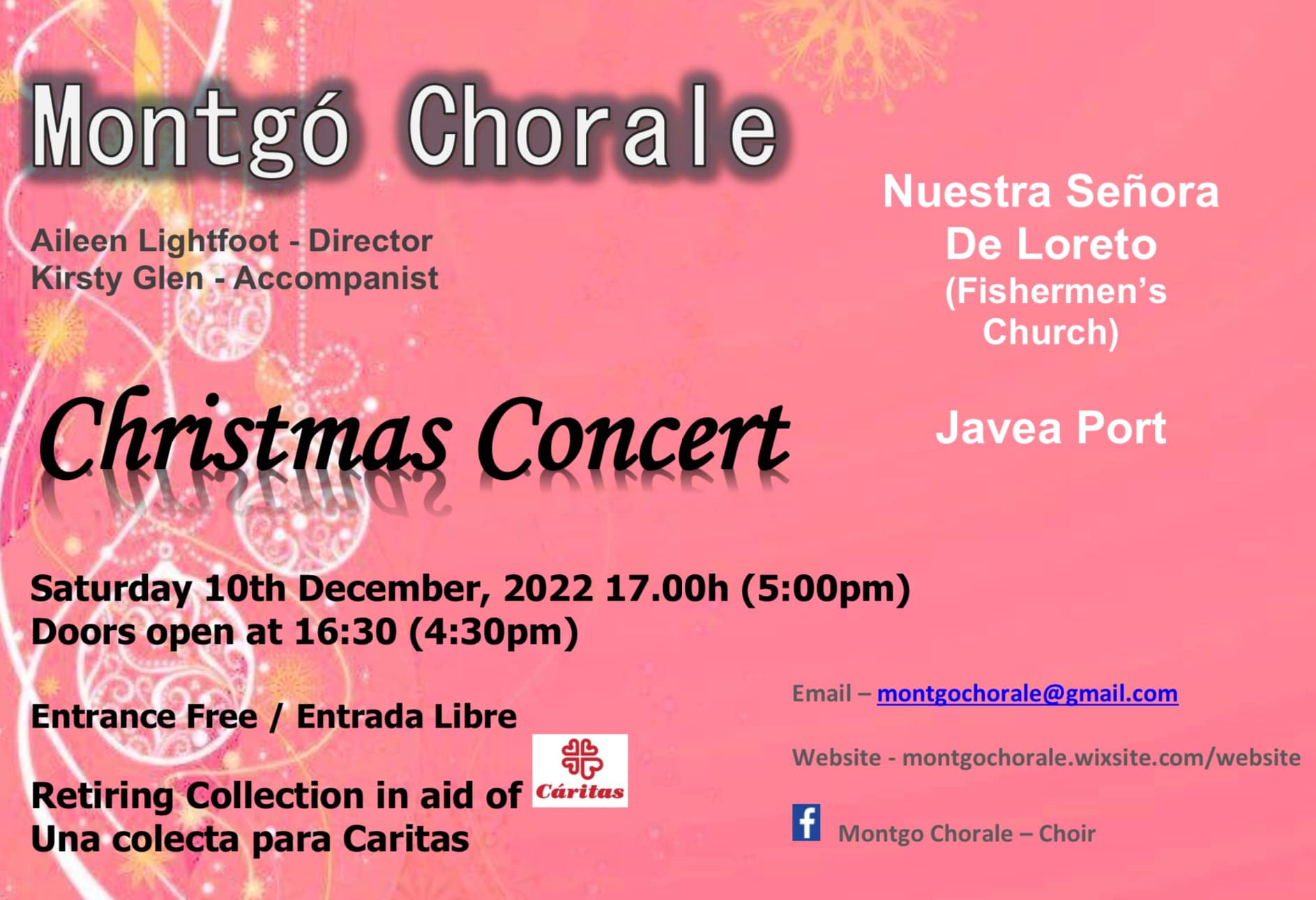 Concierto de Navidad del Coro Montgó