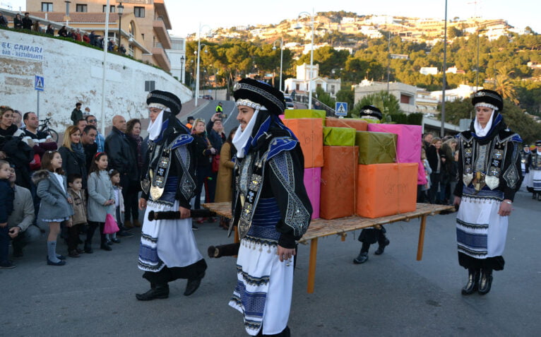 Cabalgata de Reyes Magos de Xàbia en 2019