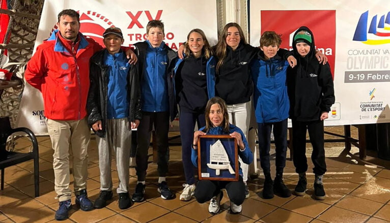 Foto de familia del Club Náutico Jávea en Torrevieja