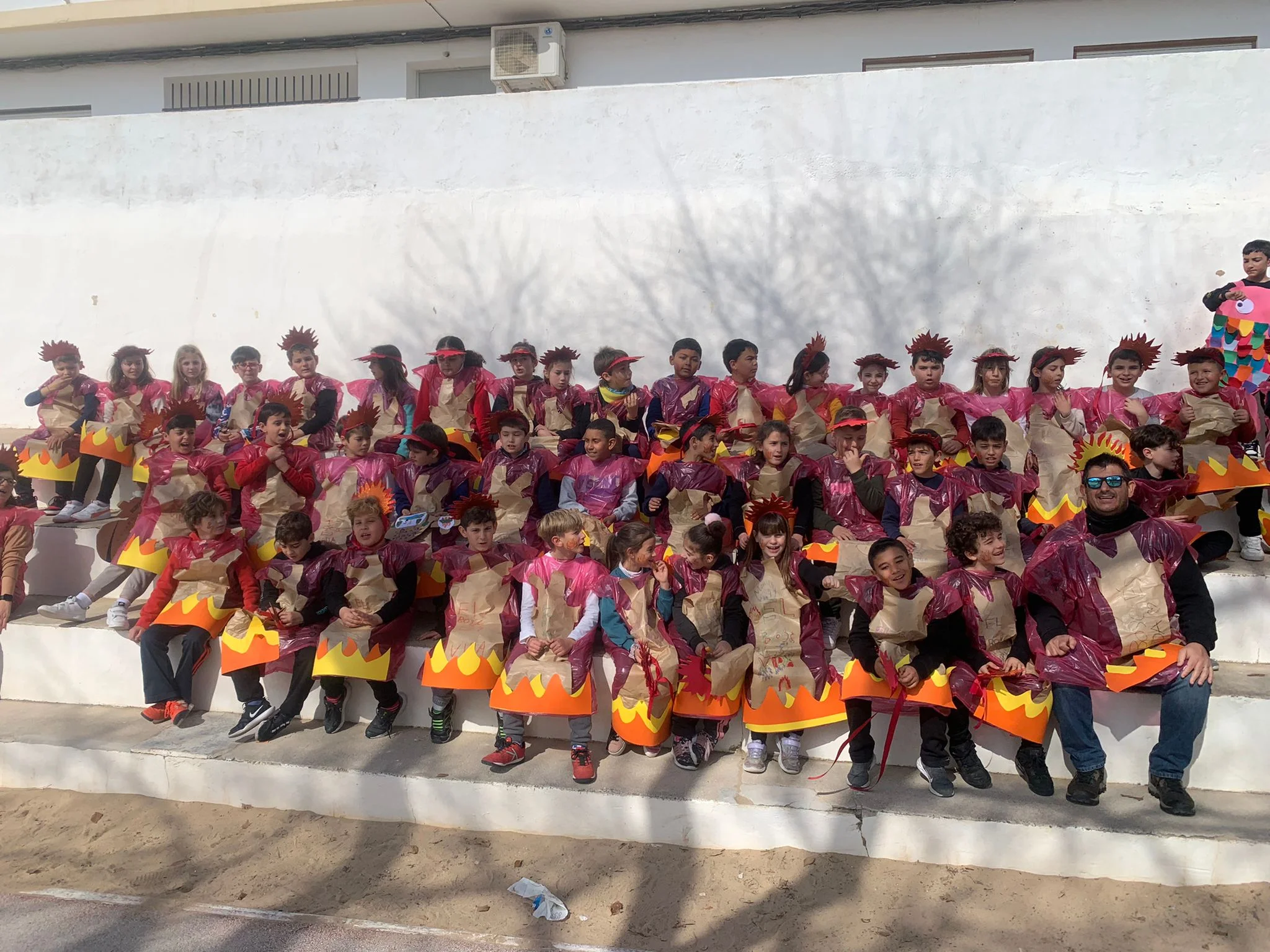 Alumnos del Graüll en el Carnaval 2023