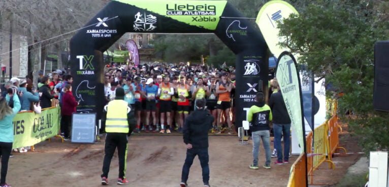 Salida de la 9ªGranadella Trail Xàbia 2023