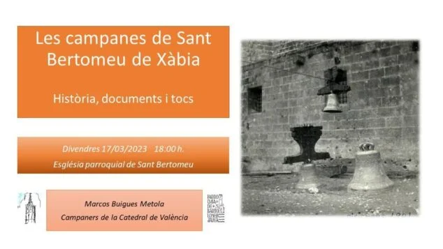 Imagen: Charla sobre la historia de las campanas de la Iglesia de Xàbia