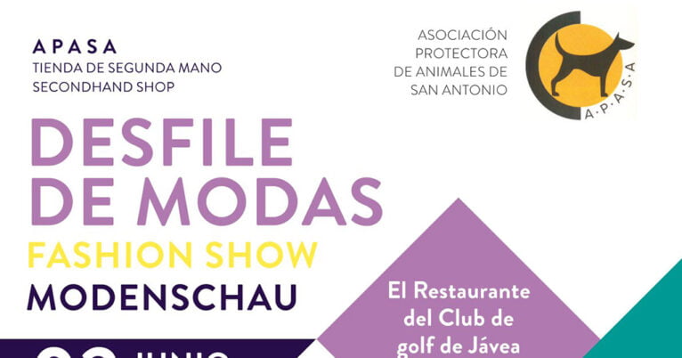 Desfile de moda a favor de Apasa