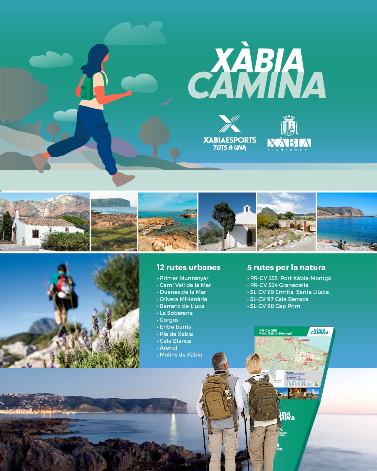 Cartel de Xàbia Camina