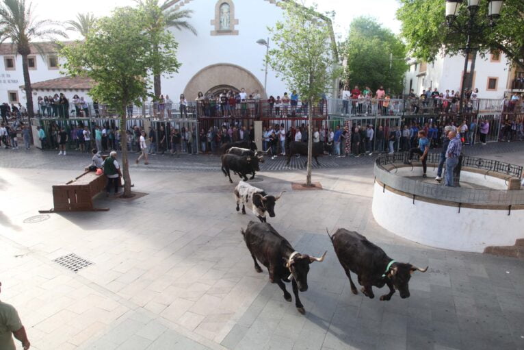 Primera sesión taurina dels Bous al Carrer en las fiestas de Jesús Nazareno 2023 (4)