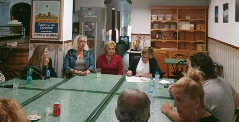 Reunión del PP con los vecinos