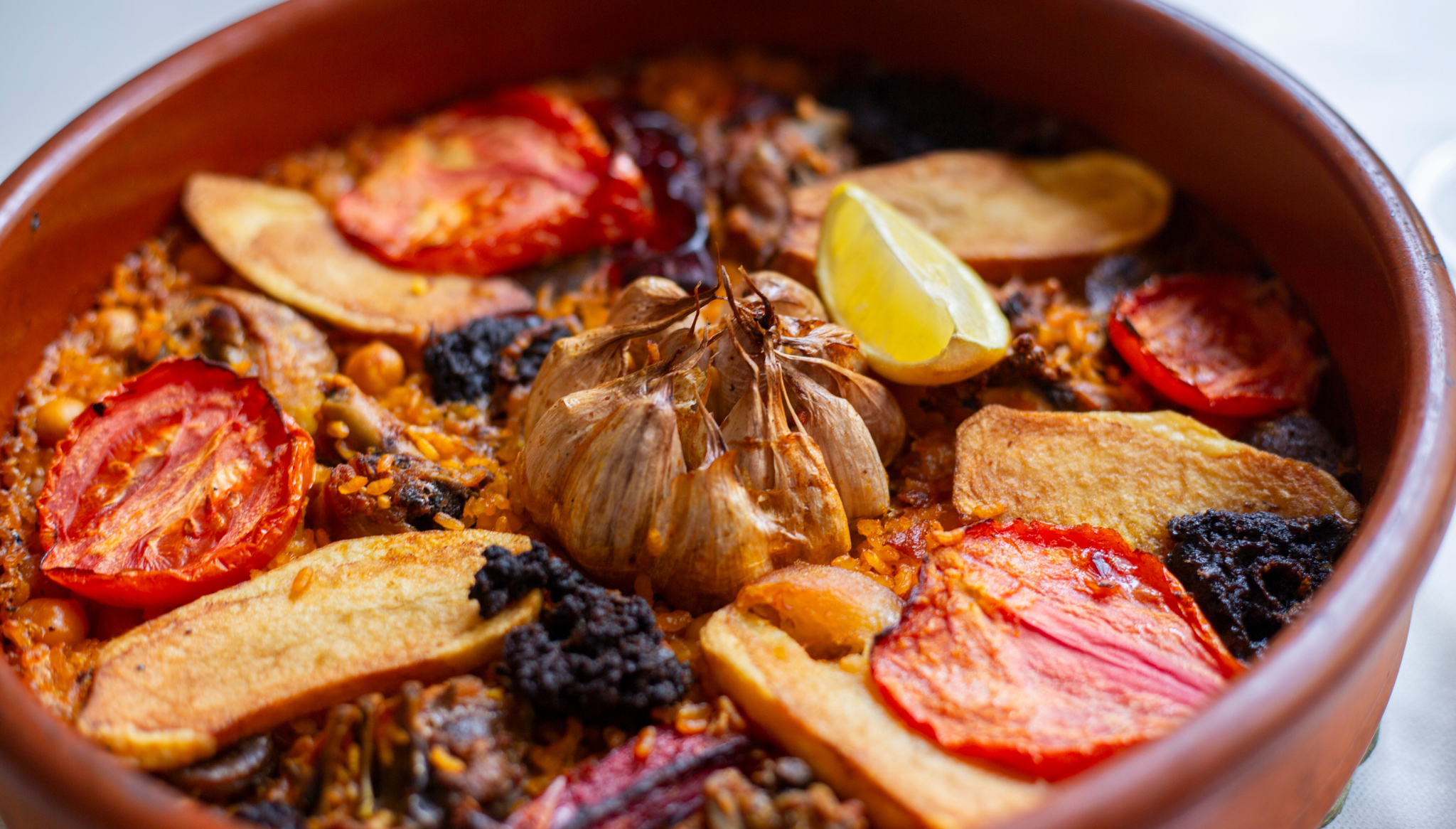 Un arroz al horno tradicional