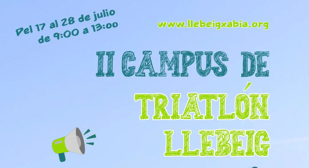 Abiertas las inscripciones para el Campus de Triatlón Xàbia