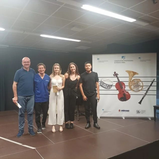 Imagen: Alumnos del Conservatorio de Música