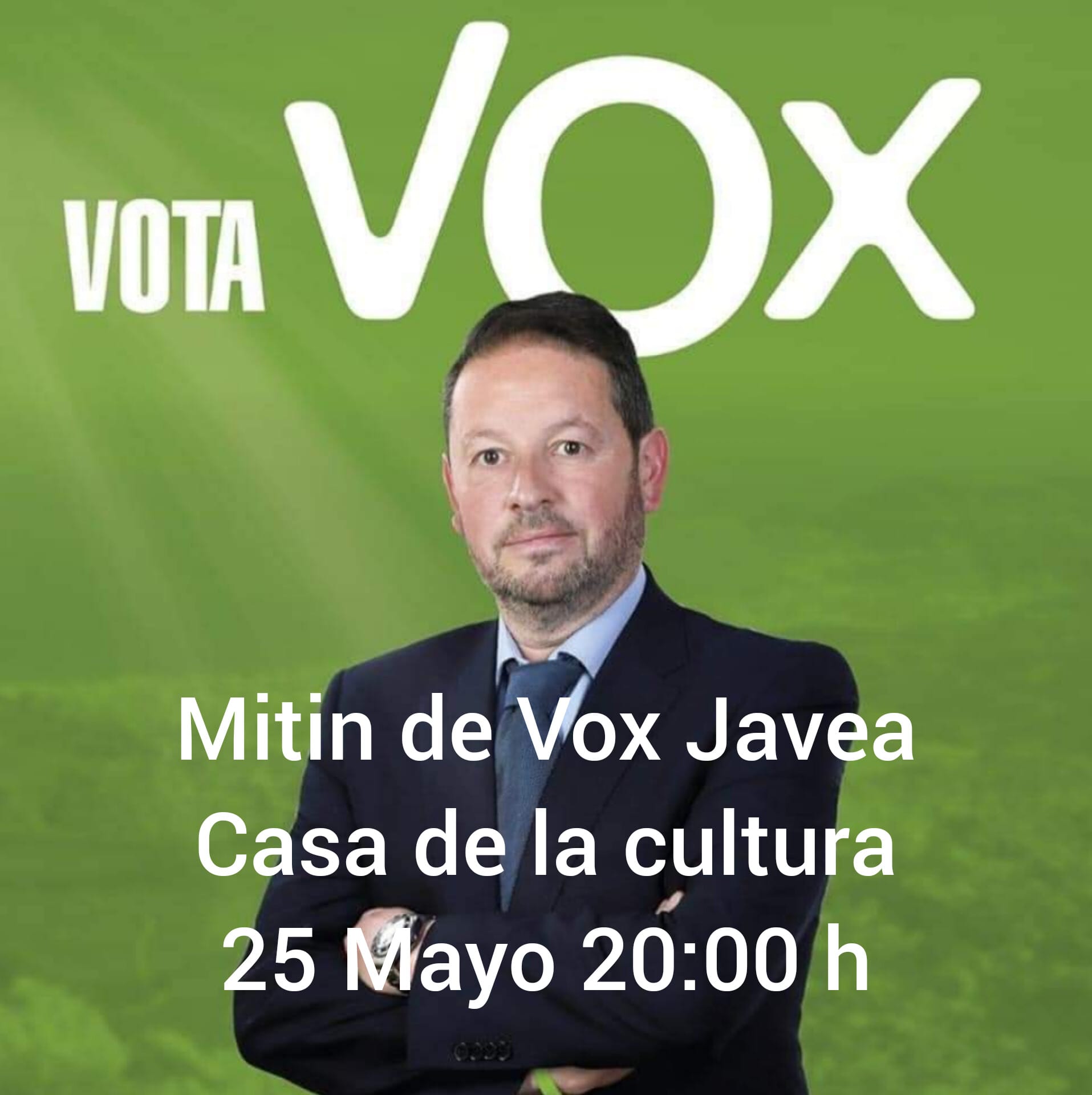 Mitin de VOX Jávea